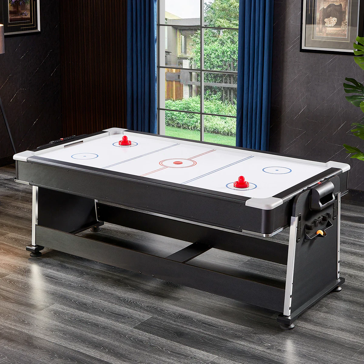 ActiveGo AirShot 4-IN-1 Pool, Air Hockey, Table Tennis Table - Image 3