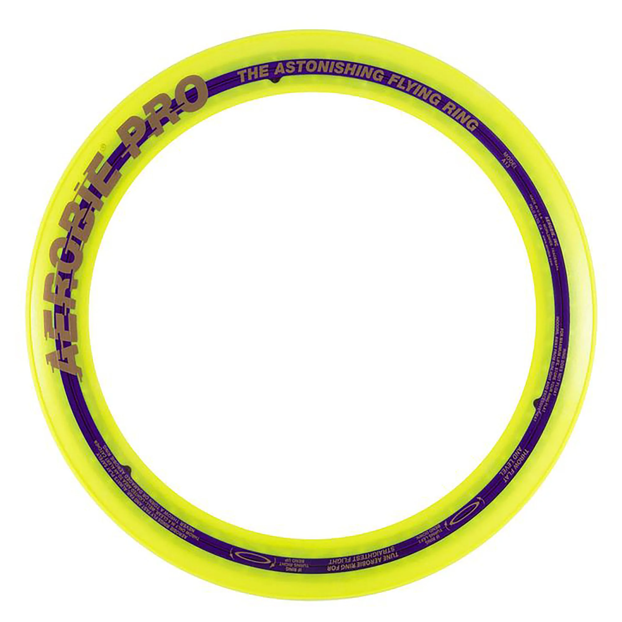 Aerobie Pro Frisbee Ring, Yellow (33 cms) - Image 2