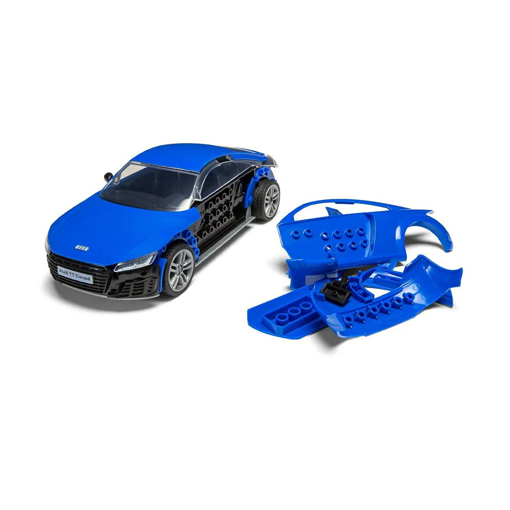 Airfix Quickbuild Audi Tt Coupe - Blue - Image 2