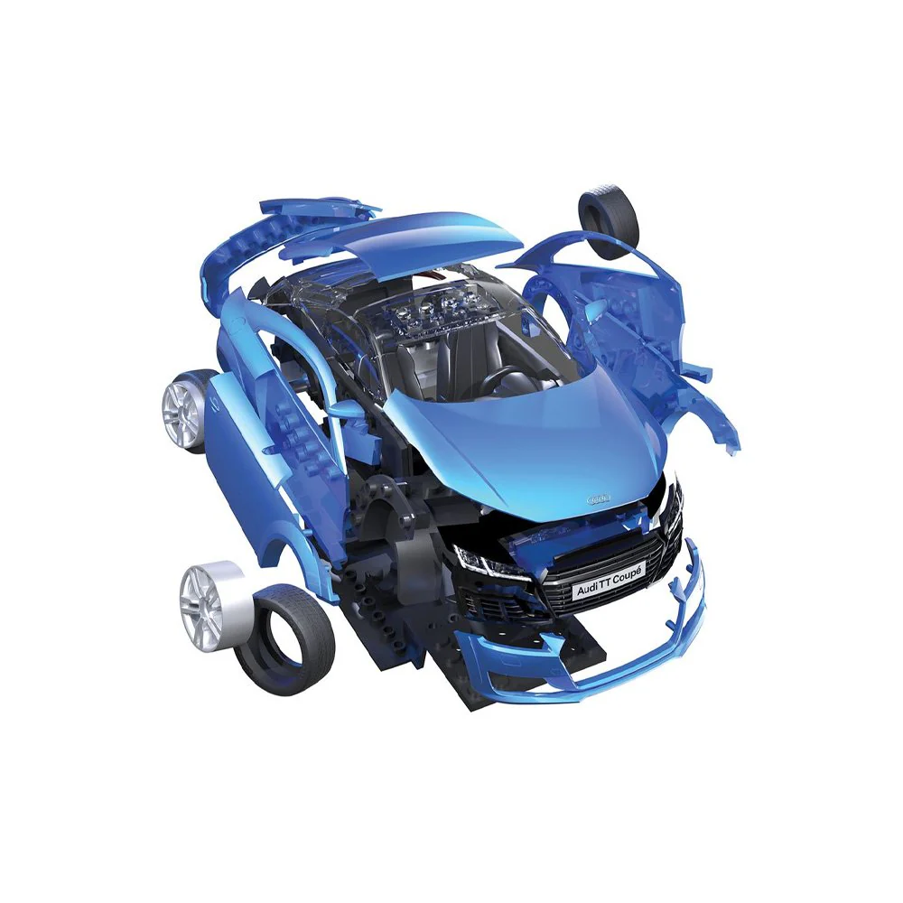 Airfix Quickbuild Audi Tt Coupe - Blue - Image 3