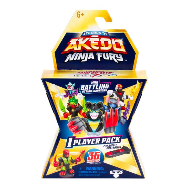 Akedo S7 Ninja Fury Single Pk Assorted