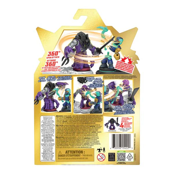 Akedo S7 W1 Ninja Fury Mega Ninja Bosses Cyber Blade - Image 10