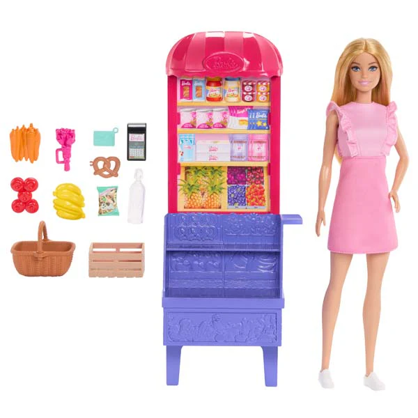 Barbie And Teresa Recipe For Friendship Malibu At The Market Playset - Image 4