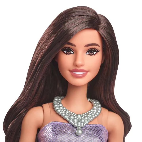 Barbie Fashionista Purple Bubble Hem - Image 3