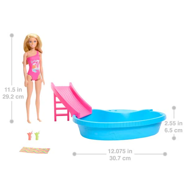 Barbie Pool With Doll - Image 2
