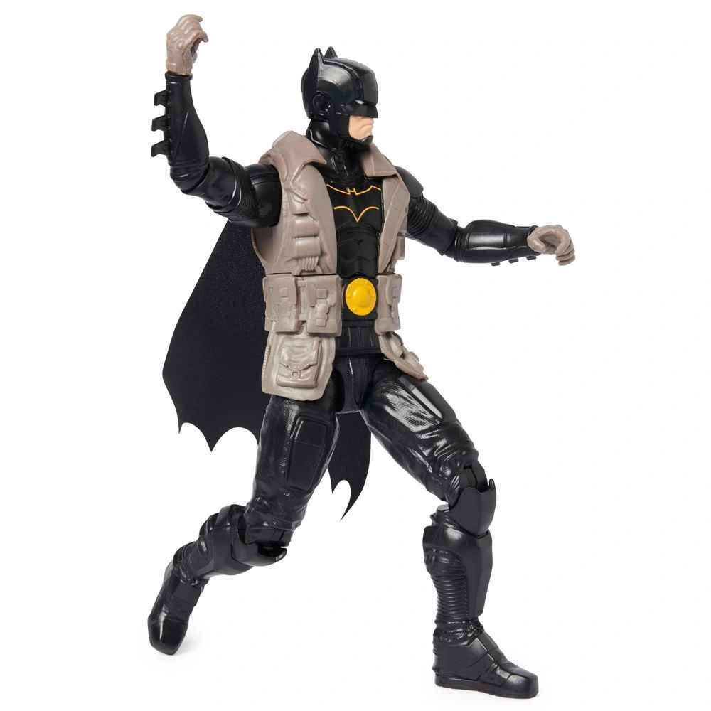Batman Figure Batman with Black Suit and Coat - Image 4