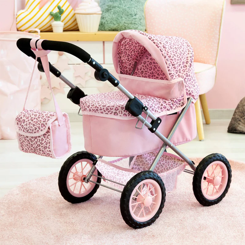 Bayer Trendy Leopard Print Pram - Image 2