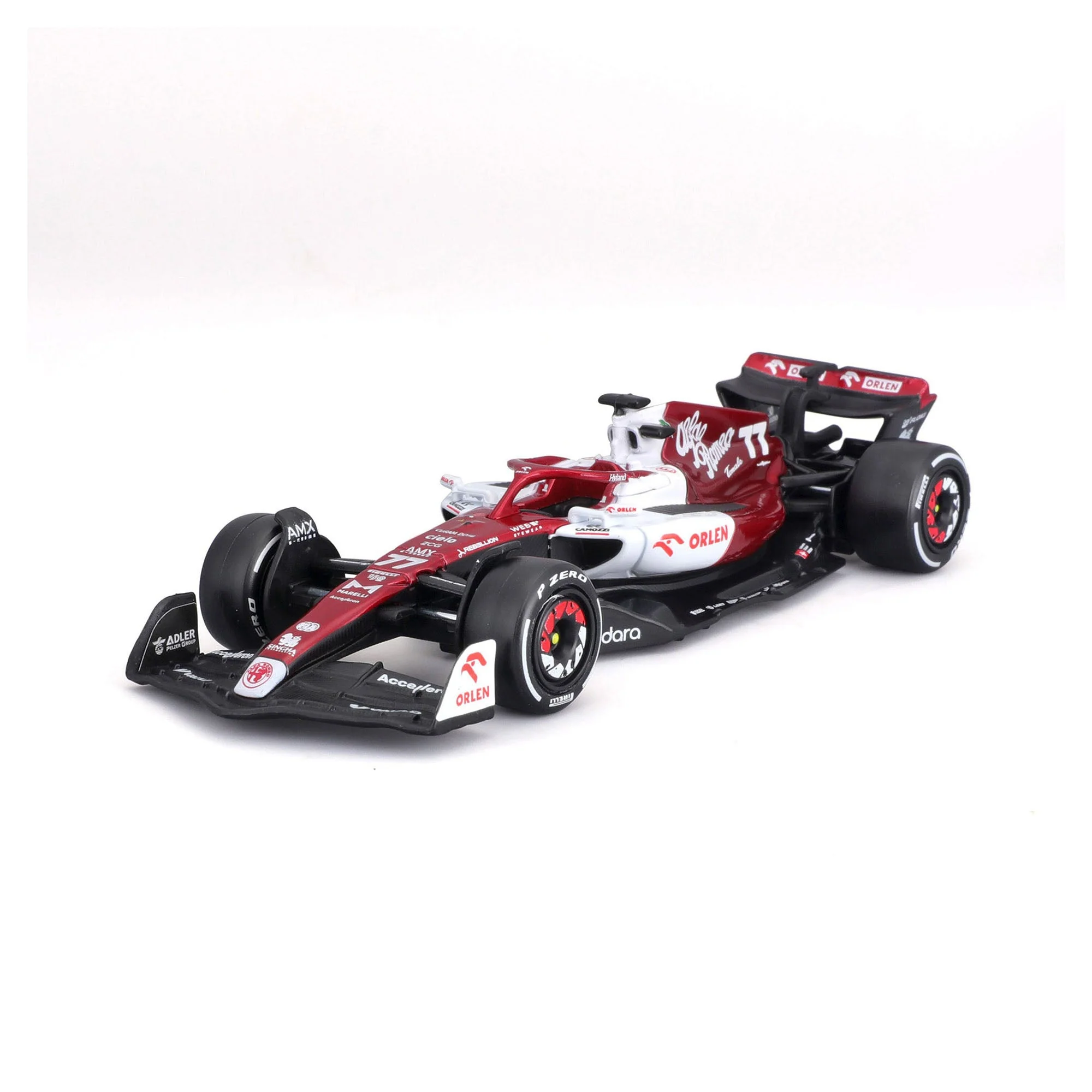 Bburago 1:43 2022 F-1 Alfa Romeo C42 #77 Bottas - Image 10