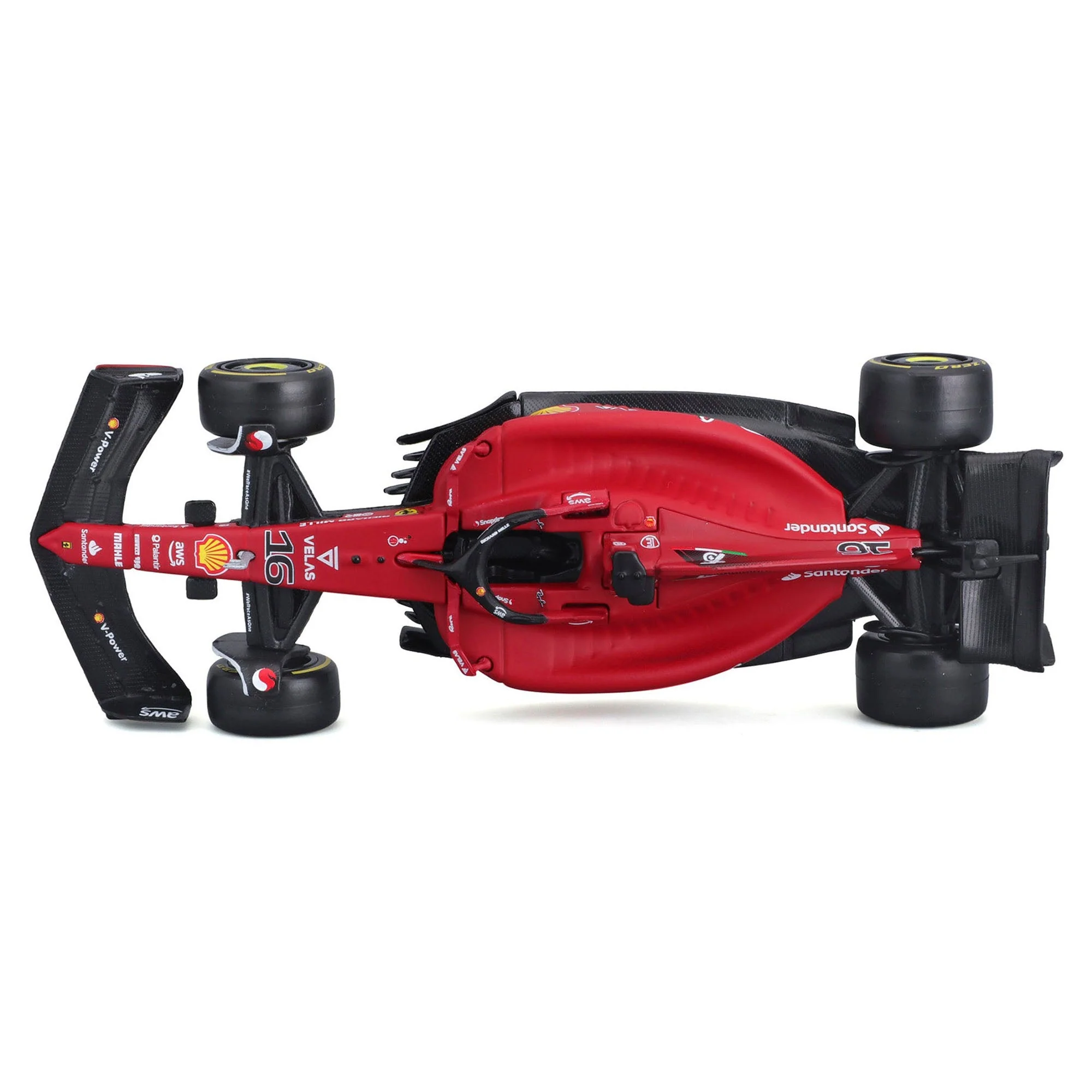 Bburago 1:43 Ferrari Racing 2022 F1 - 75 - Leclerc #16 - Image 3