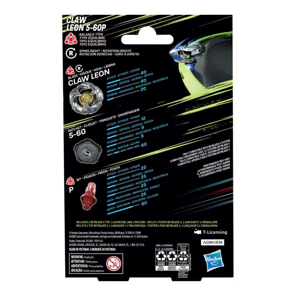 Beyblade X Claw Leon Starter Pack - Image 5