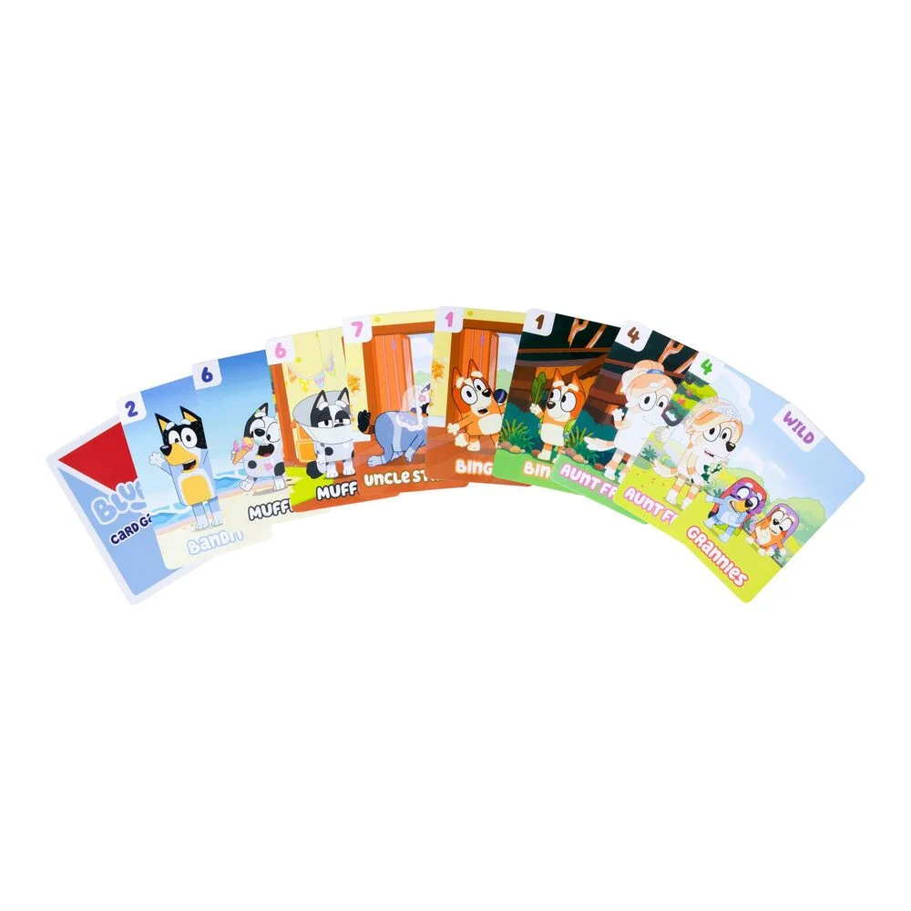 Bluey Card Game Crazy Eights Card Game - Image 3