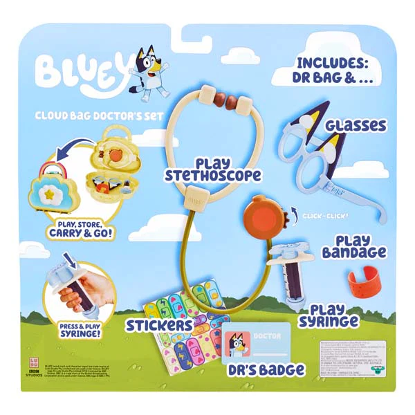 Bluey Cloud Bag Doctor Set - Image 9