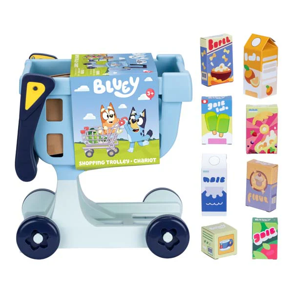 Bluey S11 Role-Play Shopping Cart - Image 2