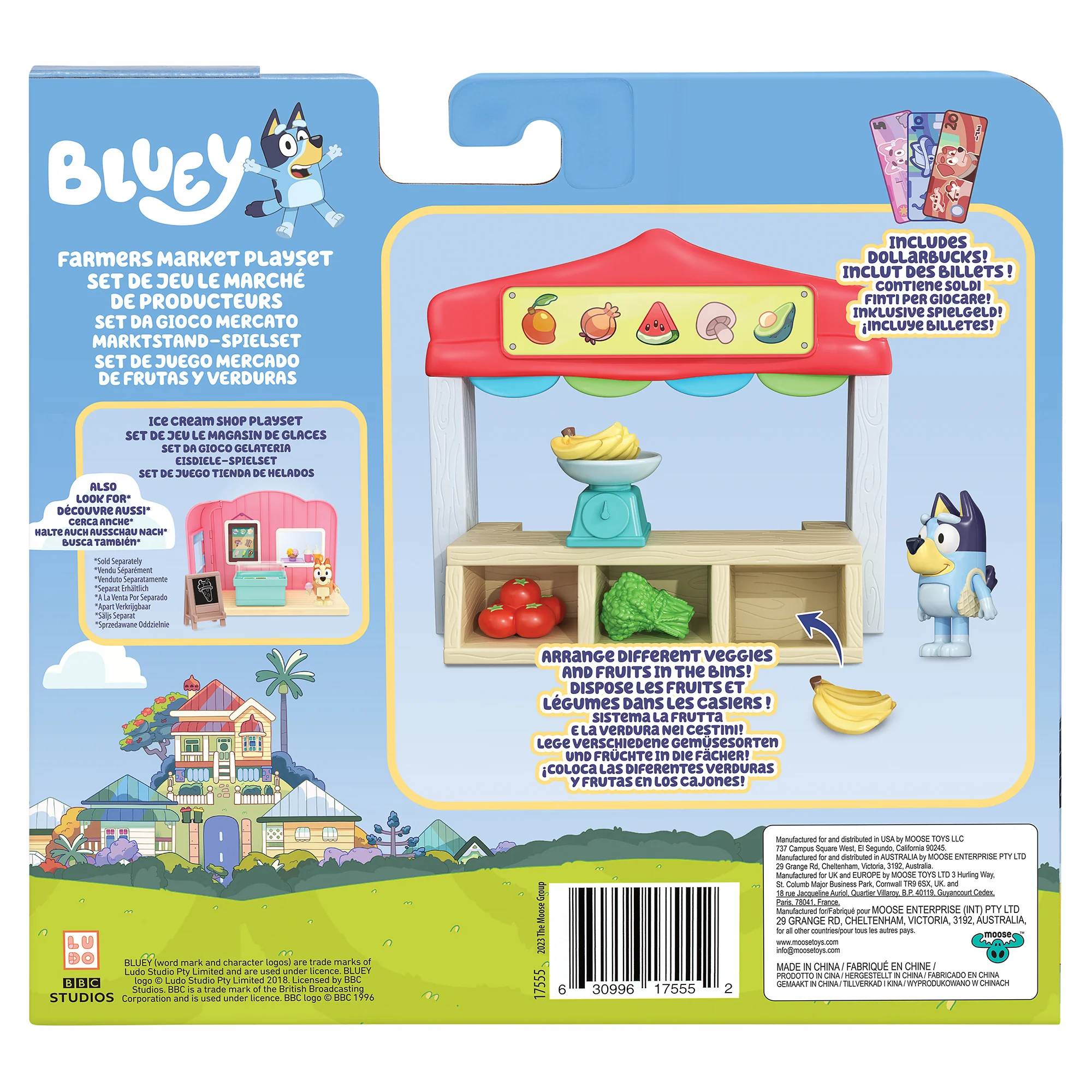 Bluey S12 Mini Farmers Market Playset - Image 3