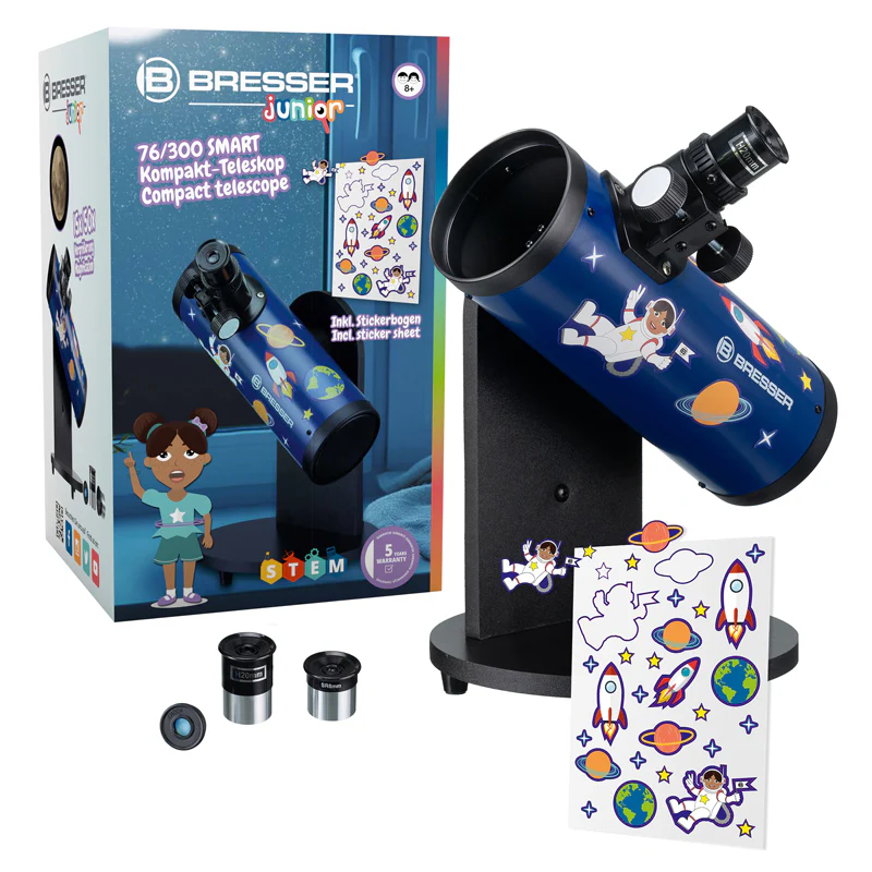 Bresser Junior 76/300 SMART Compact Telescope - Image 2