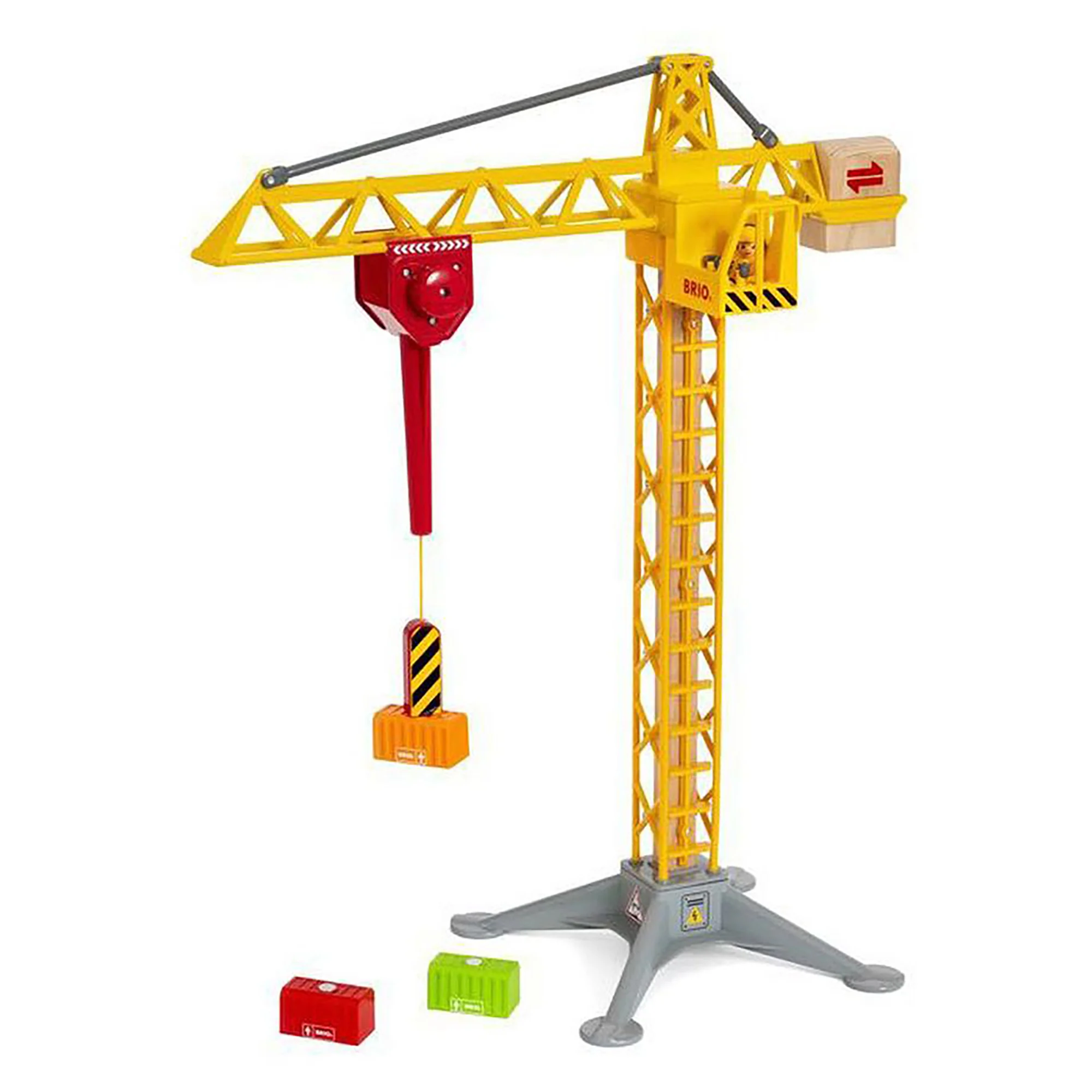 BRIO 33835 Light Up Construction Crane - Image 2