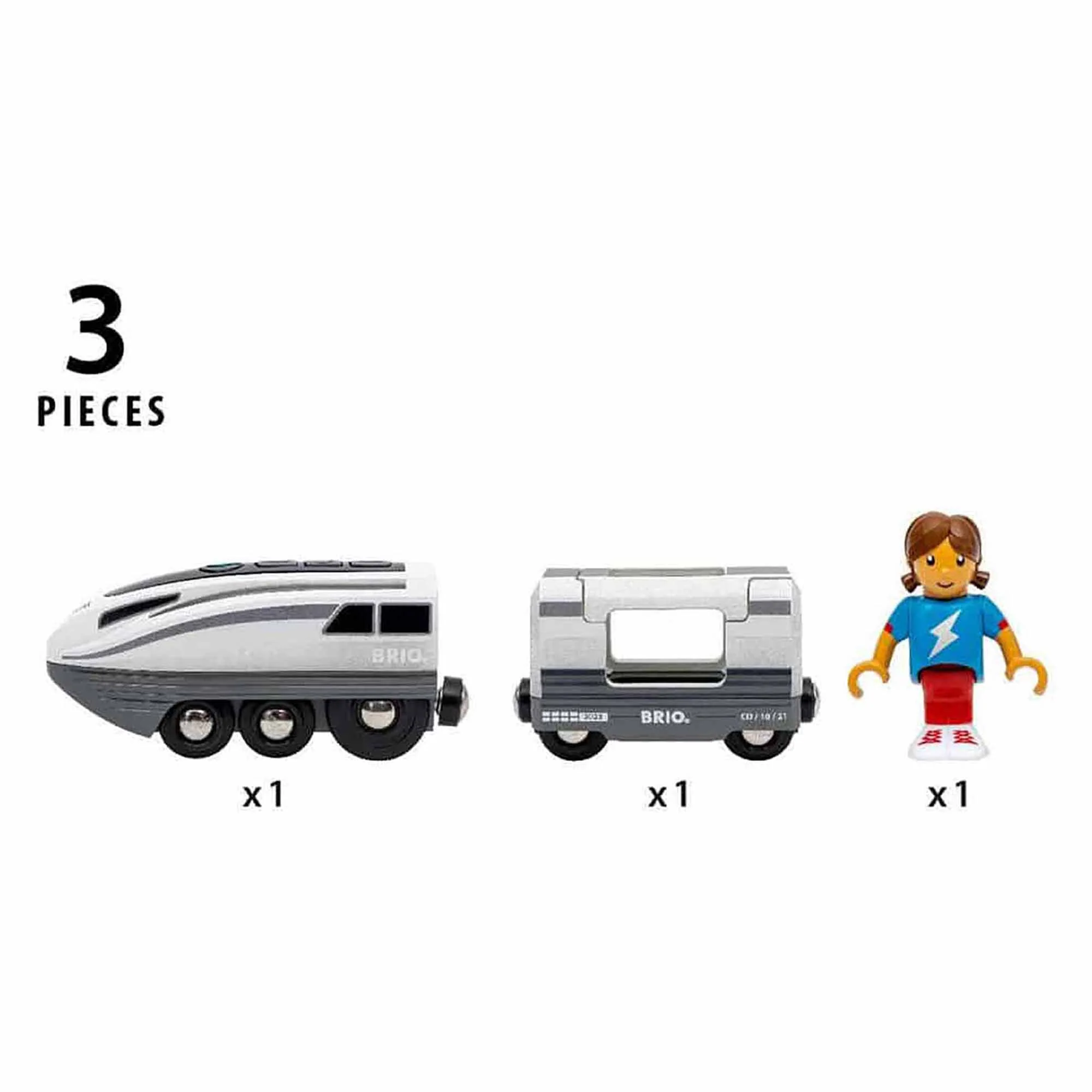 BRIO Turbo Train (3 pieces) - Image 2