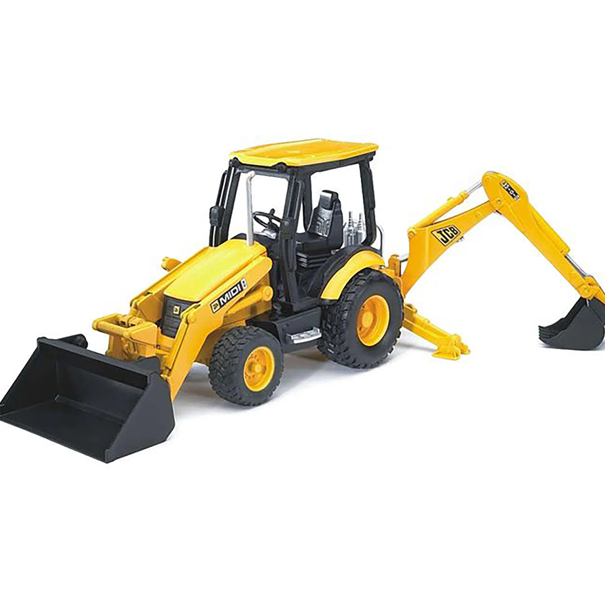 Bruder 1/16 JCB MIDI CX Tractor Backhoe Loader - Image 2