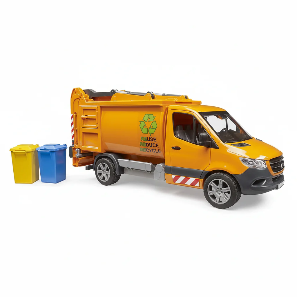Bruder Mercedes G3 Sprinter Municipal Compact Garbage Truck