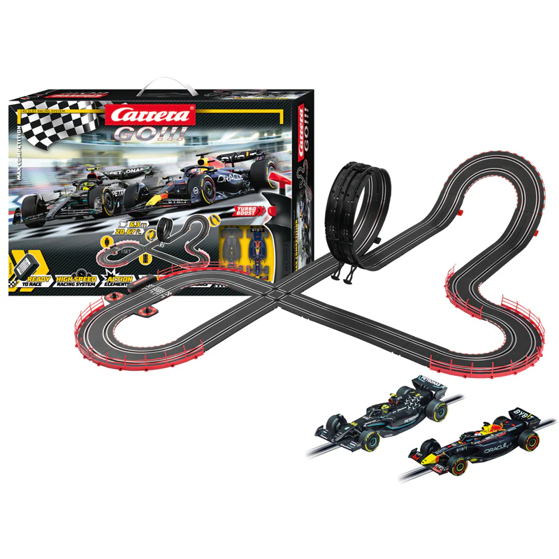 Carrera Go!!! Max Competition F1 Mercedes & Red Bull Slot Car - Image 2