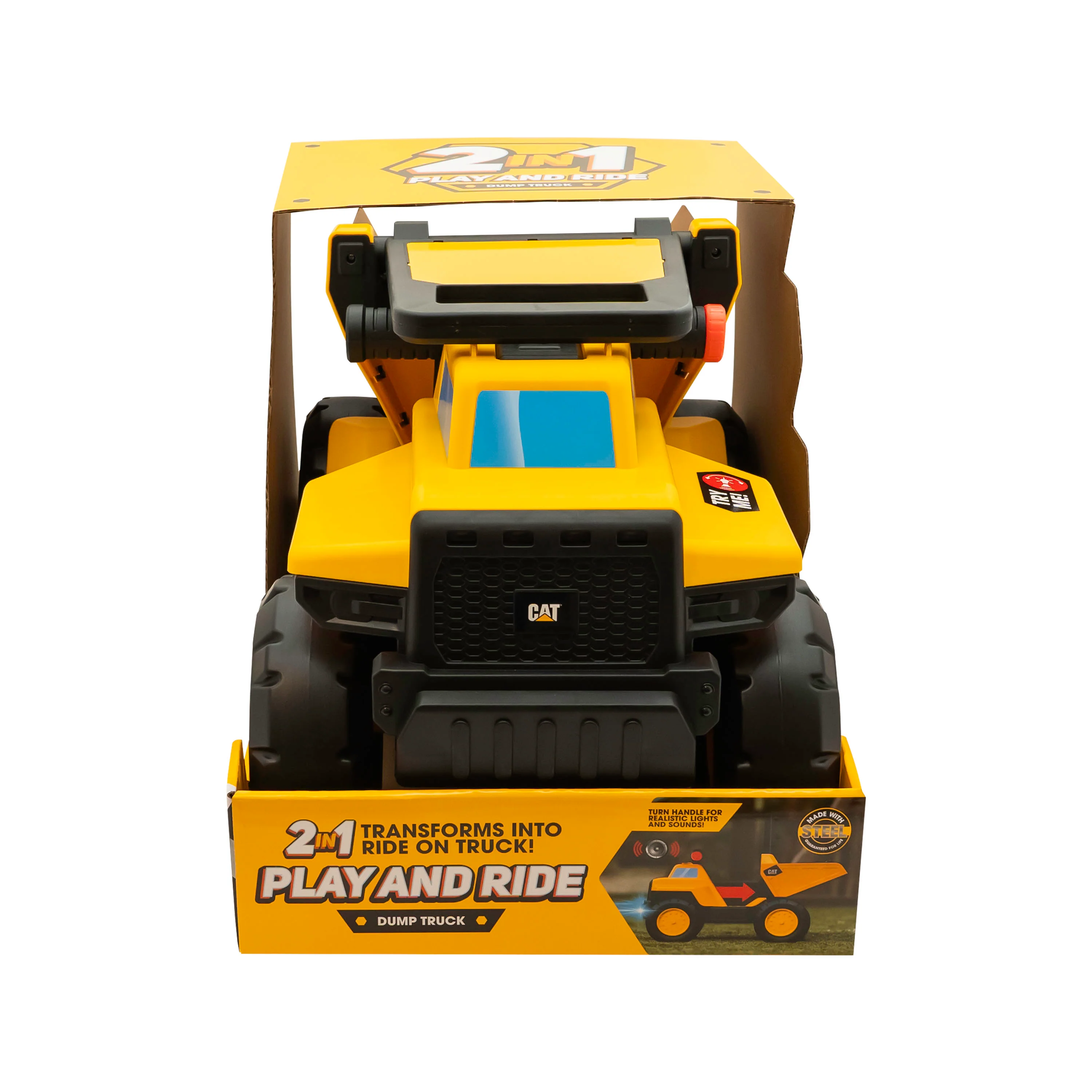 CAT Play and Ride Dump Truck - Image 2