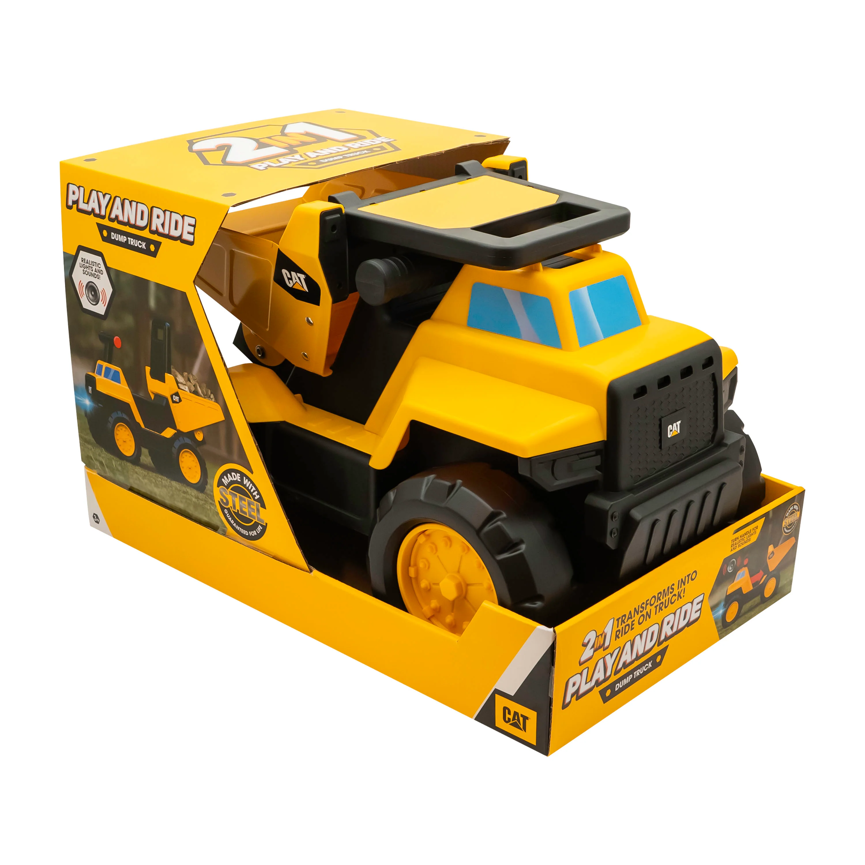CAT Play and Ride Dump Truck - Image 6