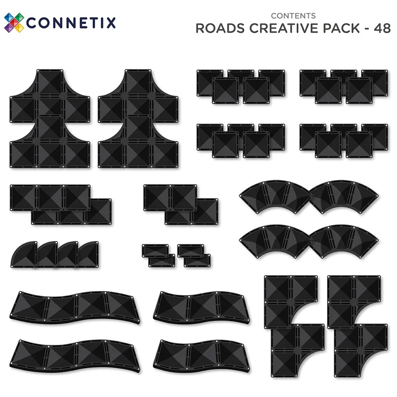 Connetix Creative Roads Pack 48 pc - Image 8