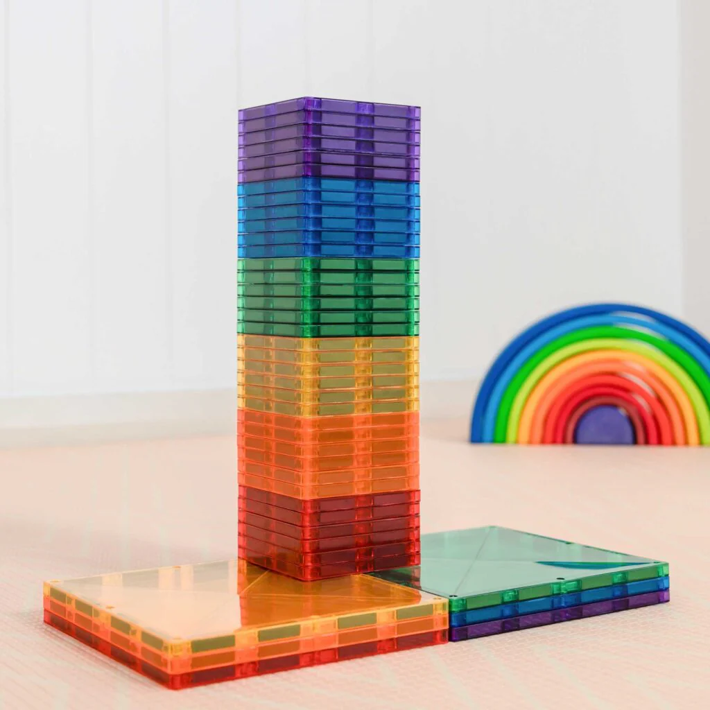 Connetix Rainbow Square Pack 42 pc - Image 3