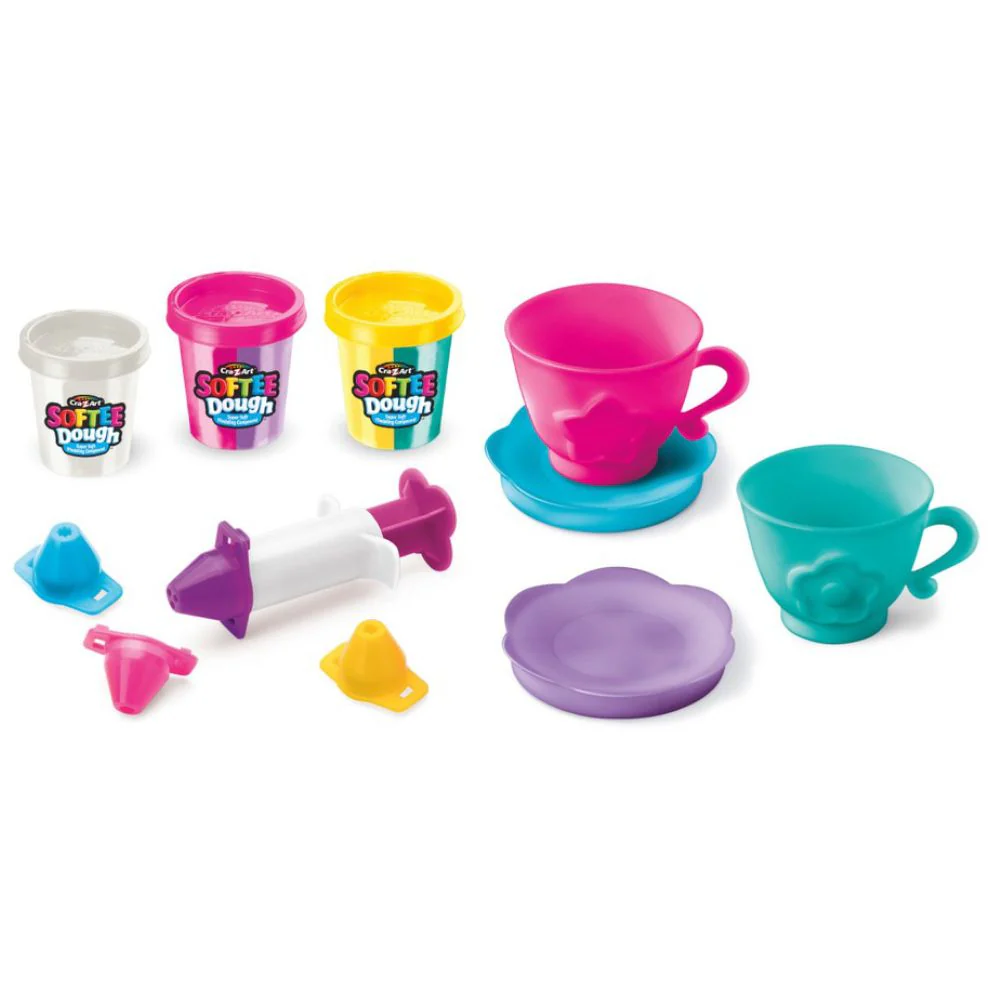 CRA-Z-ART Softee Dough Fancy Tea Party - Image 2