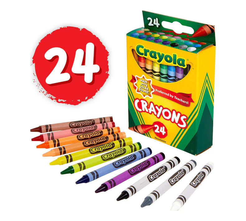 Crayola 24ct Crayon Tuck Box - Image 2