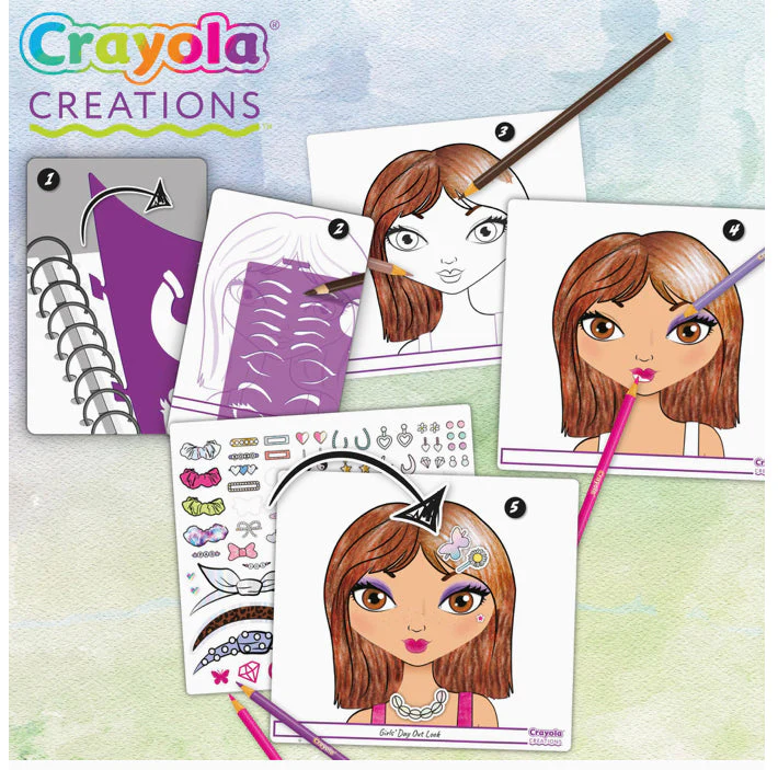 Crayola Creations Make-Up Sketch Set - Image 3
