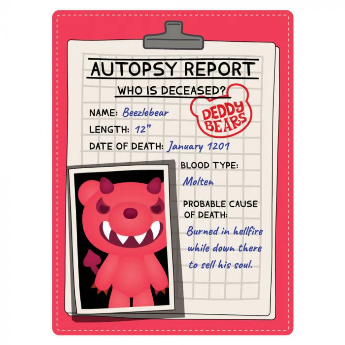 Deddy Bears Beezlebear Series 1 Plush in Bag - Image 7