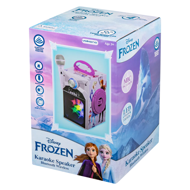 Disney Frozen LED Karaoke Bluetooth Speaker - Image 4