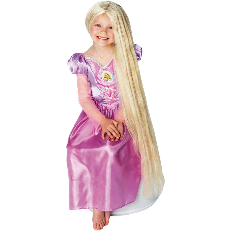 Disney Rapunzel Glow in The Dark Wig Child - Image 2