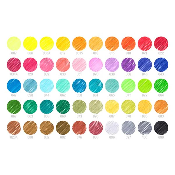 Faber-Castell Connector Pen Colour Markers Tub of 50 - Image 2