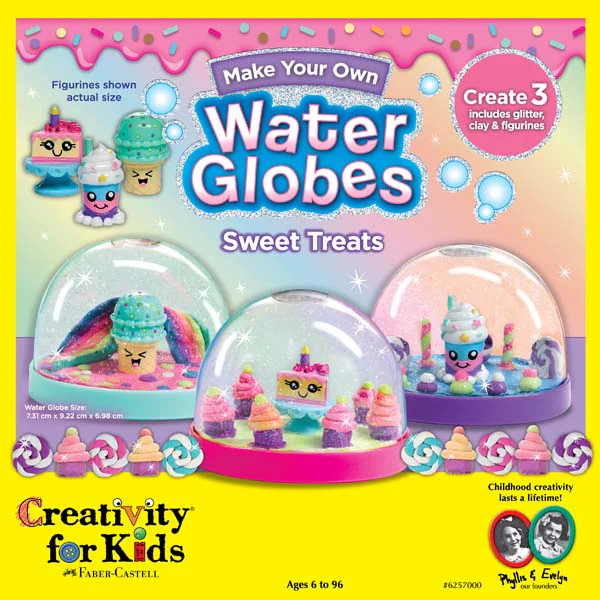 Faber-Castell Creativity for Kids Make your Own Water Globes Sweet Treats - Image 6
