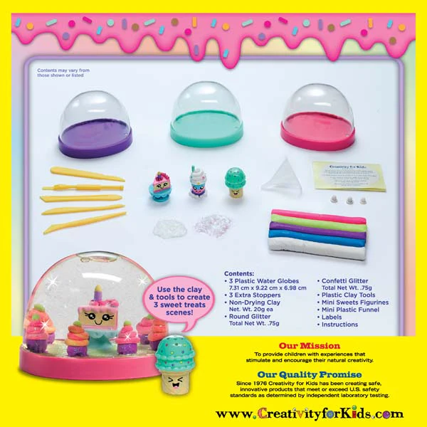 Faber-Castell Creativity for Kids Make your Own Water Globes Sweet Treats - Image 7