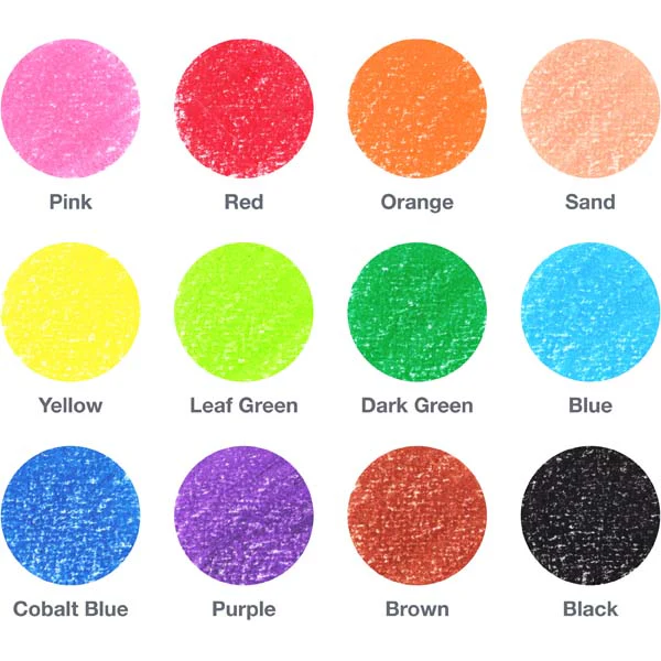 Faber-Castell Jumbo Twist Wax Crayons Pack of 12 - Image 4
