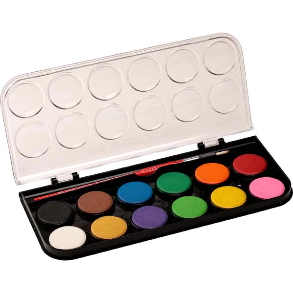 Faber-Castell Watercolour Cakes Set of 12 - Image 4