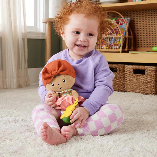Fisher-Price Cuddle & Chime First Babydolls with Butterfly Teether - Image 3