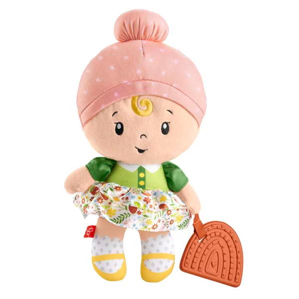 Fisher-Price Cuddle & Chime First Babydolls with Rainbow Teether - Image 2