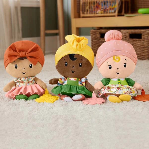 Fisher-Price Cuddle & Chime First Babydolls with Rainbow Teether - Image 3