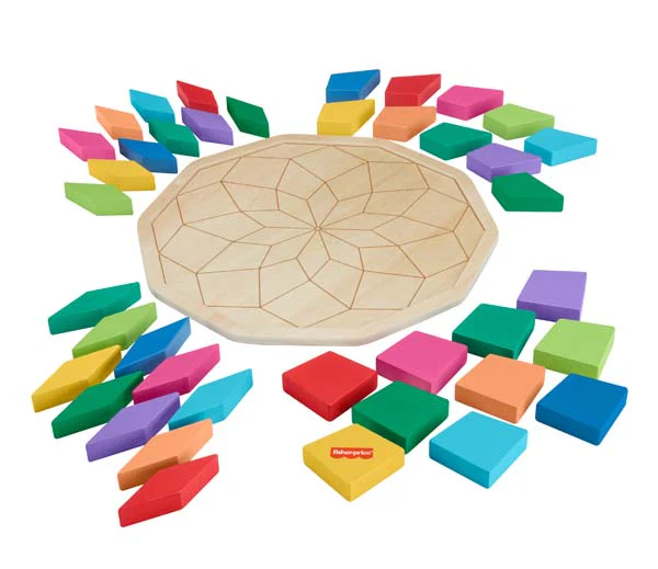 Fisher-Price Wooden Mandala Puzzle - Image 6
