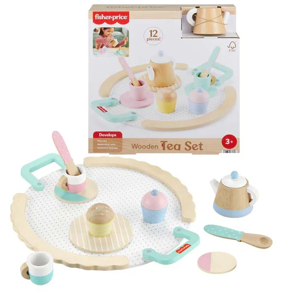 Fisher-Price Wooden Tea Set - Image 4