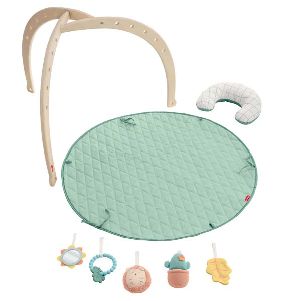 Fisher-Price Wooden Lay And Play Deluxe Activity Gym - Image 3