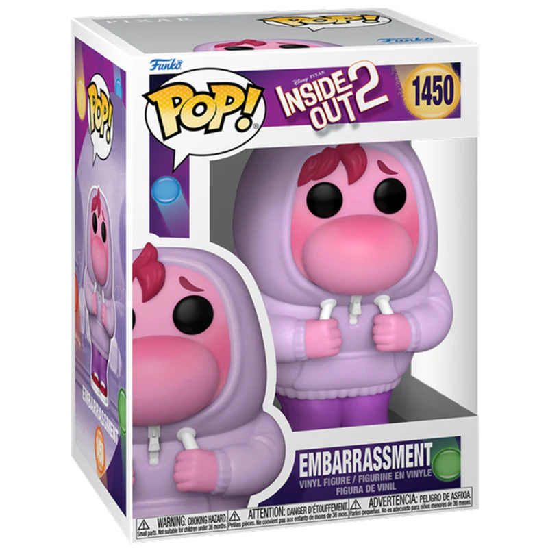 Funko Inside Out 2 Embarrassment Pop #1450 - Image 3