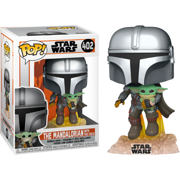 Funko Star Wars Mandalorian Mando Jetpack Flying Pop!