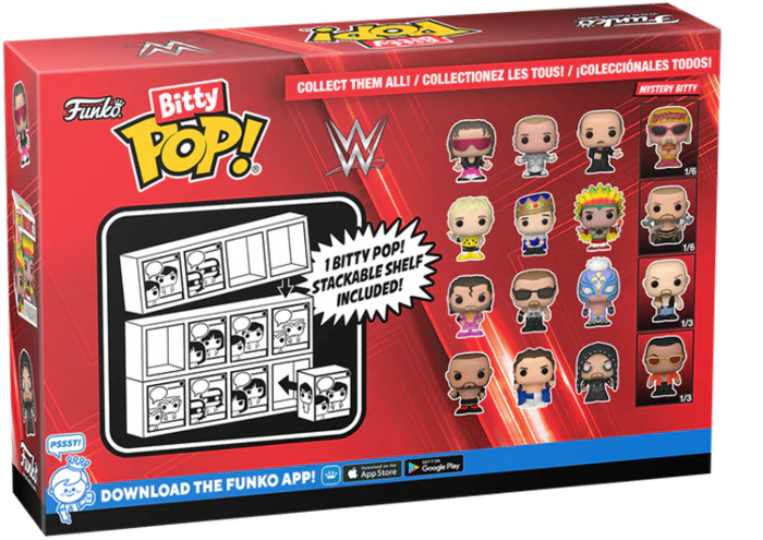 Funko WWE The Undertaker Bitty Pop! 4PK - Image 2