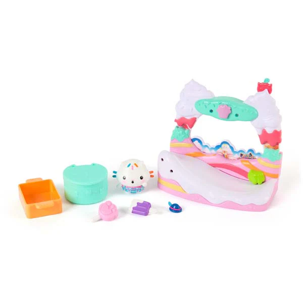 Gabby's Dollhouse Cakey Cat's Sweet Treat Balcony Set - Image 3