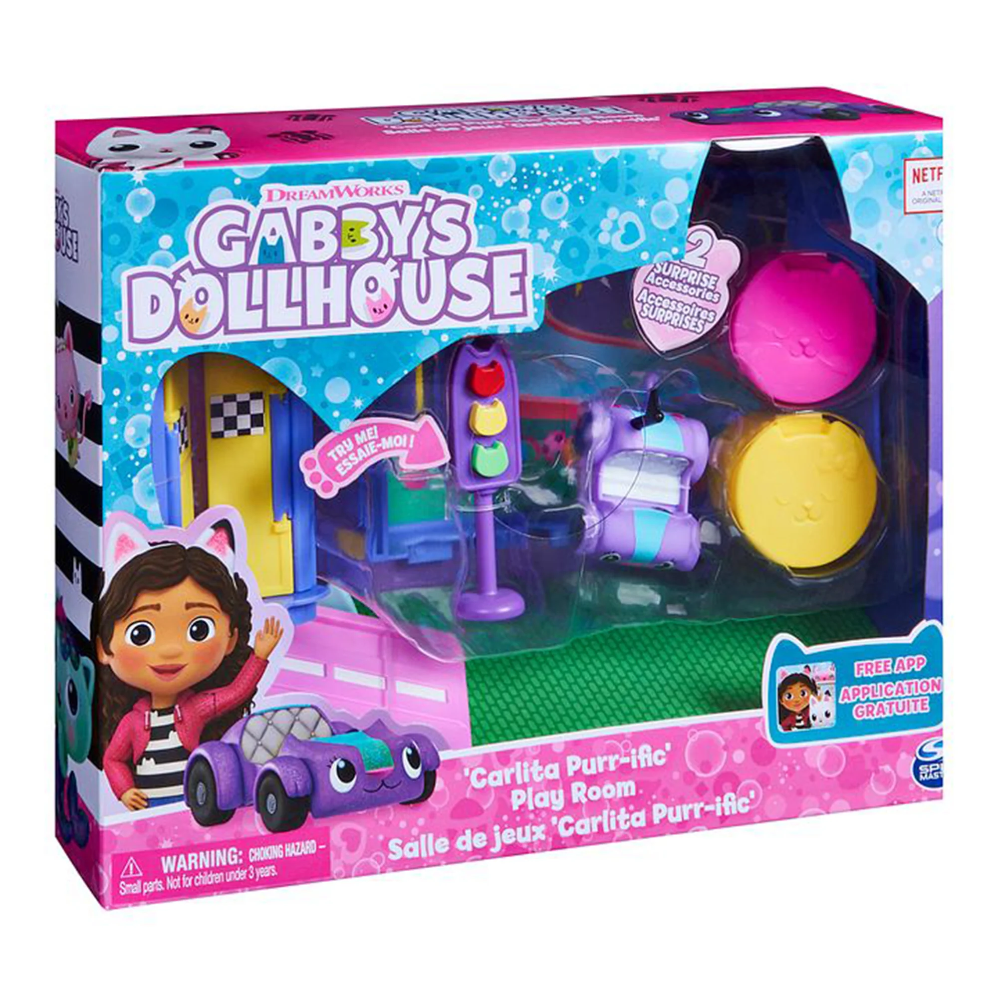 Gabby's Dollhouse Carlita Purr-ific Play Room - Image 5
